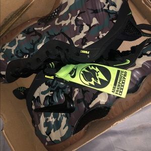 Nike camo foams